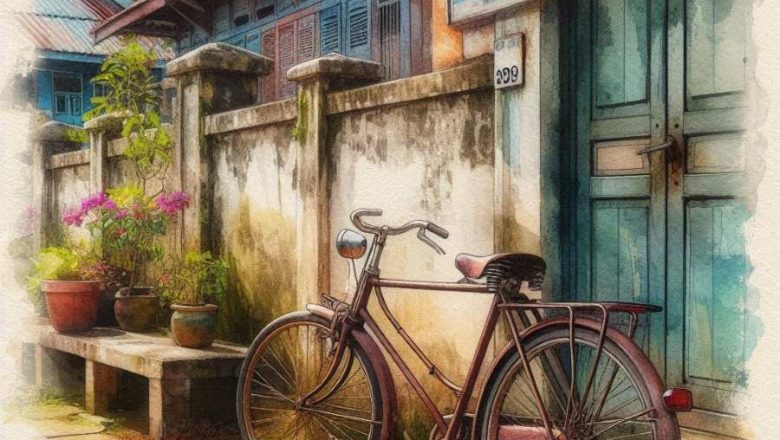 সাইকেলটা প্রতিদিন স্কুলে আসে