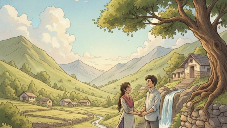 পাহাড়ের কোলে প্রেমের গল্প 