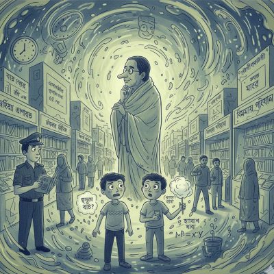 বইমেলায় তিনি