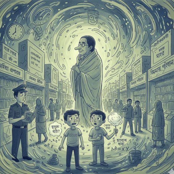 বইমেলায় তিনি