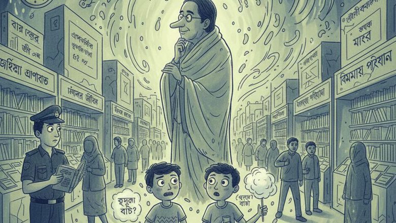 বইমেলায় তিনি