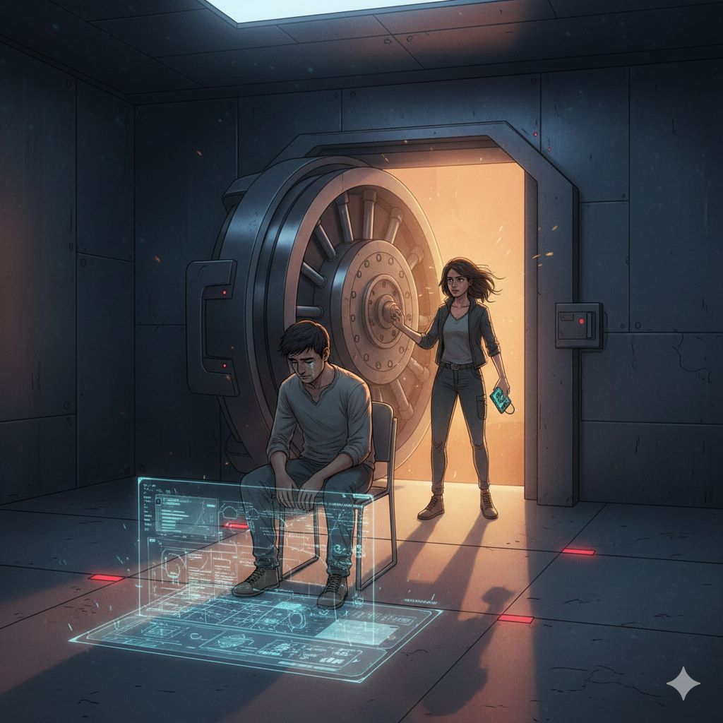 a futuristic science fiction bangla story by Dhrubo Neel about a smart intelligent robot