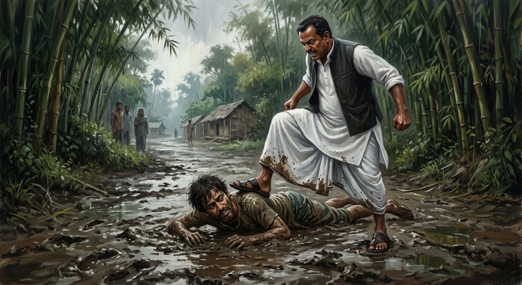 কাদা যুদ্ধের গল্প
